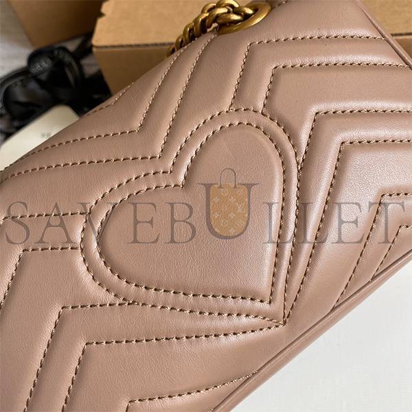 G*u*i marmont matelassÉ mini bag 446744 dtdit2 (23*14*6cm)